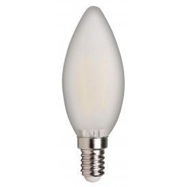 More about LED Filament Kerzenlampe McShine "Filed", E14, 4W, 370 lm, warmweiß, matt