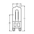 Osram Halogen 66748 48 Watt 230V G9 HALOPIN