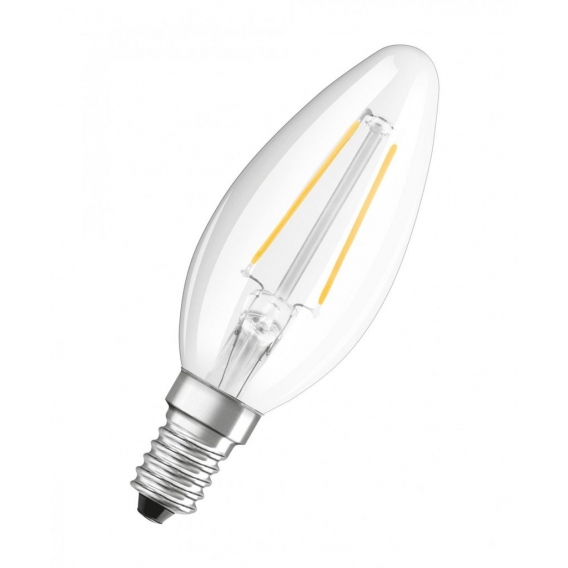 Osram LED Retrofit Kerze Filament Classic BA25 E14 2,8W＝25W Warmweiß 2700K