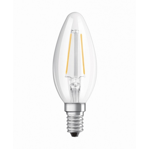 Osram LED Retrofit Kerze Filament Classic BA25 E14 2,8W＝25W Warmweiß 2700K