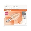 Osram LED Retrofit Kerze Filament Classic BA25 E14 2,8W＝25W Warmweiß 2700K