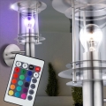 Wandlampe für Außen mit Bewegungsmelder inkl. RGB LED