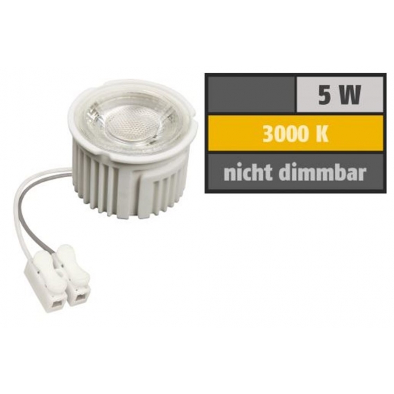 McShine LED Modul MCOB 5W/3000K/400lm/20000h/IP20/50x33mm/LMX