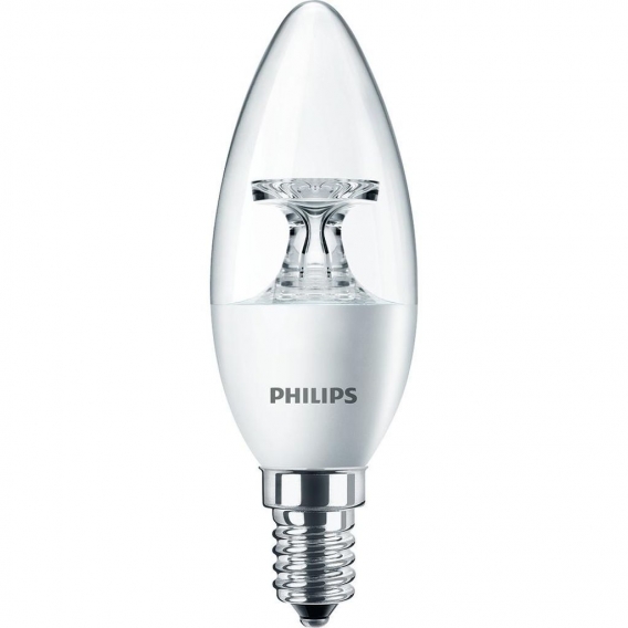 Philips 45479400 LED-Leuchtmittel CorePro LEDcandle 5,5-40W 827 E14 klar