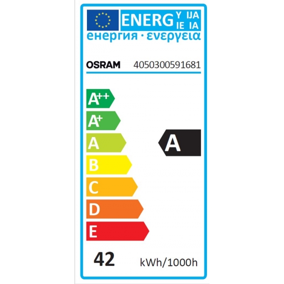 OSRAM Leuchtstofflampe LUMILUX T5 HO 39 Watt G5 849 mm (865) (EEK A)
