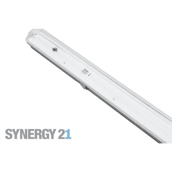 Synergy 21 S21-LED-000502, Glühbirnensteckdose, Weiß, IP55, CE, LED, T8