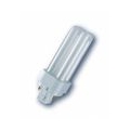 OSRAM Kompaktleuchtstofflampe DULUX D/E 10 Watt G24q 1 kaltweiß (EEK A)