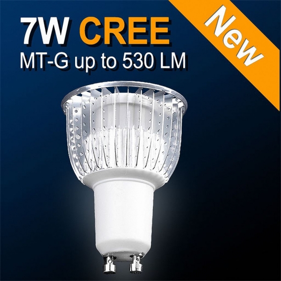 7W CREE LED Spot 530 LM Neutral Weiss GU10