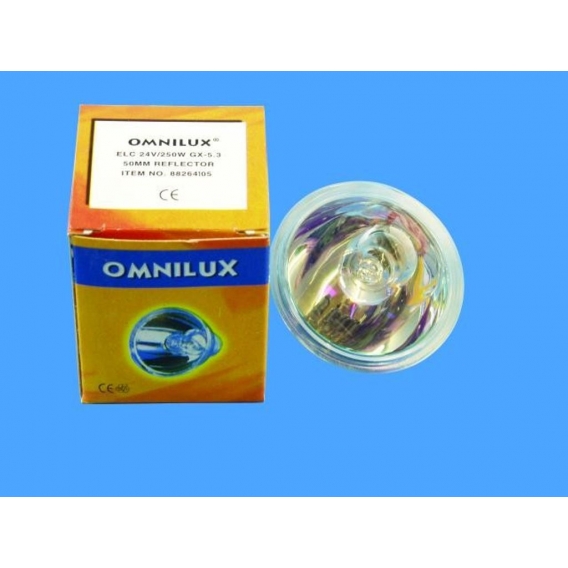 OMNILUX ELC 24V/250W GX-5,3 500h 50mm Ref