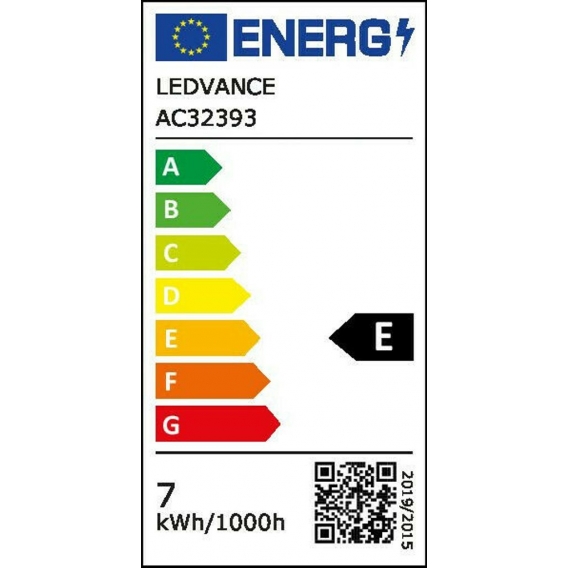 Osram LED Filamentlampe Birnenform 6,5 Watt E27 840 neutralweiß matt