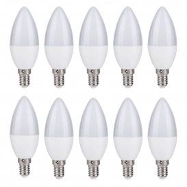 More about 10er SET E14 LED Leuchtmittel 5W 230V warmweiß 3000K Ø37mm Lampen Filament Keramik 400 Lumen