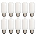 10x E27 LED Leuchtmittel 10W 230V neutralweiß 4000K Form T45 Ø45mm Lampen Filament Retro 1525 Lumen 10er Pack DE-Händler