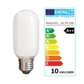 10x E27 LED Leuchtmittel 10W 230V neutralweiß 4000K Form T45 Ø45mm Lampen Filament Retro 1525 Lumen 10er Pack DE-Händler