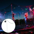 Mehrfarbige Trampolin-Licht-Lampe 1,7 m Disco-Lichter-Ball-Bühnenbeleuchtung für Outdoor-Garten-Raum-Hinterhof-Geburtstags-DJ-Pa