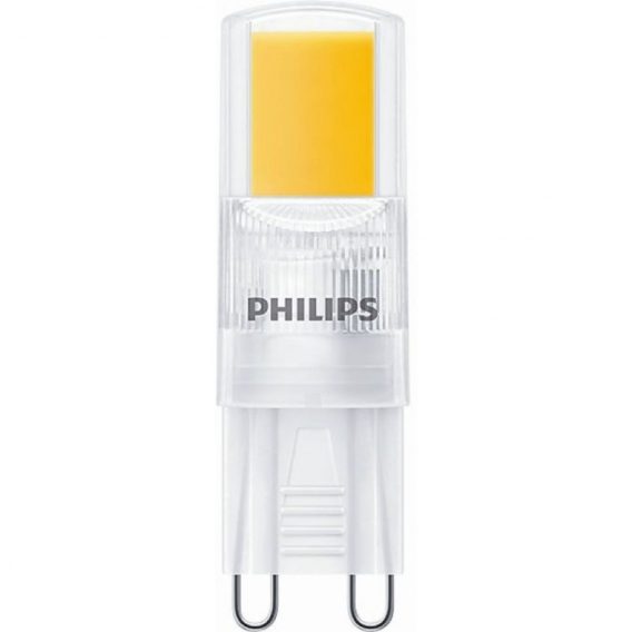 Philips LED Lampe ersetzt 25 W, G9 Brenner, klar, warmweiß, 220 Lumen, nicht dimmbar, 2er Pack