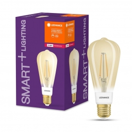 More about Ledvance Smart+ LED Filament Leuchtmittel Edison ST64 6W ＝ 55W E27 680lm Gold Extra Warmweiß 2400K dimmbar Zigbee