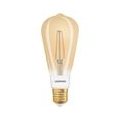 Ledvance Smart+ LED Filament Leuchtmittel Edison ST64 6W ＝ 55W E27 680lm Gold Extra Warmweiß 2400K dimmbar Zigbee