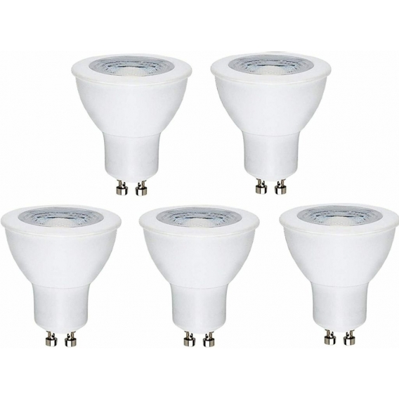 30x Set LED Lampe Leuchtmittel Glühbirne GU10 6W 85-265V warmweiß Glühlampe Pflanzenlicht Hauptbeleuchtung