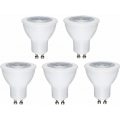 30x Set LED Lampe Leuchtmittel Glühbirne GU10 6W 85-265V warmweiß Glühlampe Pflanzenlicht Hauptbeleuchtung