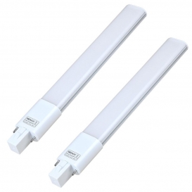 More about 2-er Pack G23 8W ＝ 60W 2 Pin LED PL Licht Kompaktlampe Aluminium + PC Abdeckung Warmweiß 800LM 35X2835 SMD AC 85-265V