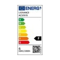 LEDVANCE Smarte LED-Lampe mit Wifi Technologie, Sockel E27, Dimmbar, Warmweiß (2500K), Edisonform, Klares Filament im Rauchglas,