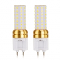 2Pcs G12 10W LED Licht 70x 2835 SMD LED Glühbirne 1100lm Ersetzt 80W Halogenlicht AC 85-265V Kaltweiß