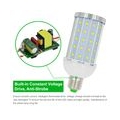 2 Stück E27 21W LED Dimmbare Maislampe 75x 5730 SMD LED Birnenlampe Mit Aluminiumplatte AC 220-240V In Kaltweiß Energiesparlampe