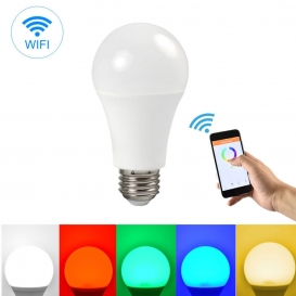 More about A60 E27 9W RGB Smart WiFi LED Glühbirne mit Aluminium + PC RGB+CW Kompatibel mit Amazon Alexa Google Assistant TmallGenie