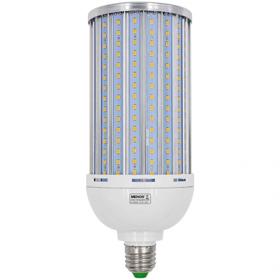 E27 65W LED Mais Birne mit Aluminium Platte Warmweiß AC 85-265V 300X2835 LEDs