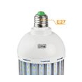 E27 65W LED Mais Birne mit Aluminium Platte Warmweiß AC 85-265V 300X2835 LEDs