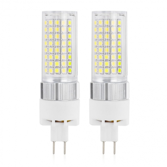 2 Stück G8.5 LED Maislicht 12W LED Birne Äquivalent 96W Glühlampe 120x 2835 SMD 1200lm LED Lampe In Kaltweiß 6000K AC 85-265V