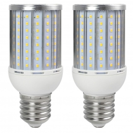 More about 2 Stück E40 25W Anti-Strobe Warmweiß LED Mais Birne mit Aluminium Legierung AC 85-265V 128X2835 SMD