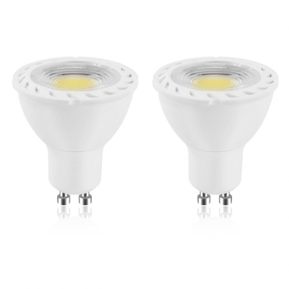 2 Stück Flimmerfreier GU10 LED Lampe 9W LED Strahler Kaltweiß 6000K AC 90-265V 780ML Ersatz 70W Halogen