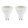 2 Stück Flimmerfreier GU10 LED Lampe 9W LED Strahler Kaltweiß 6000K AC 90-265V 780ML Ersatz 70W Halogen