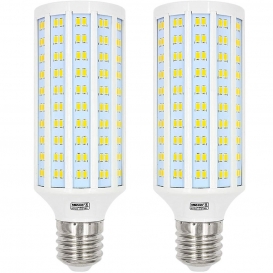 More about 2 Stück E40 LED Maiskolben Birnen, 40W LED Lamp Ersatz für 320W Halogenlampen AC 85-265V, Warmweiß 3000K LED Leuchtmittel, 360 G