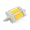 2X R7S 78mm COB LED 6W T3 Lampe J78 kurze Birne AC220-240V Doppelseitiger J Typ Glühlampen 60W Halogenlampe Flutlicht Ersatz, fü