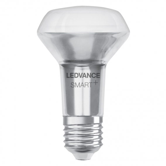 LEDVANCE Smarte LED-Lampe mit Bluetooth Mesh, R63 Spotlampe für E27 Sockel aus Glas mit 6W, ersetzt herkömmliche 60W-Reflektorla