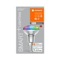 LEDVANCE Smarte LED R50 Spotlampe mit Wifi Technologie, Sockel E14, RGB-Farben & Lichtfarbe änderbar, Reflektorlampe als Ersatz 