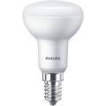 Philips LED Lampe ersetzt 60W, E14 Reflektor R50, weiß, warmweiß, 640 Lumen, nicht dimmbar, 1er Pack