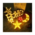 LED neon modeling lights, ornaments night lights, Christmas decoration night lights (small five-pointed star (red))