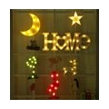 LED neon modeling lights, ornaments night lights, Christmas decoration night lights (small five-pointed star (red))