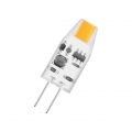 LEDVANCE LED-Lampe G4 1W F 2700K wws 100lm kl UC 300° 12V LEDPINMIC10CL1W/82712VG4FS1