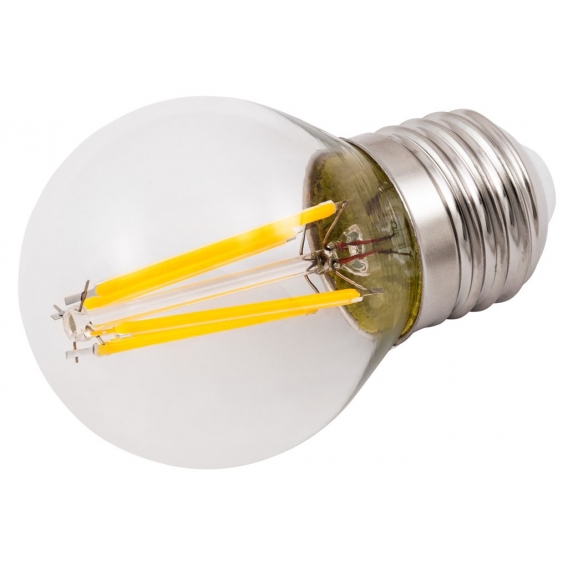 LED Filament Tropfenlampe McShine "Filed", E27, 6W, 600 lm, warmweiß, dimmbar