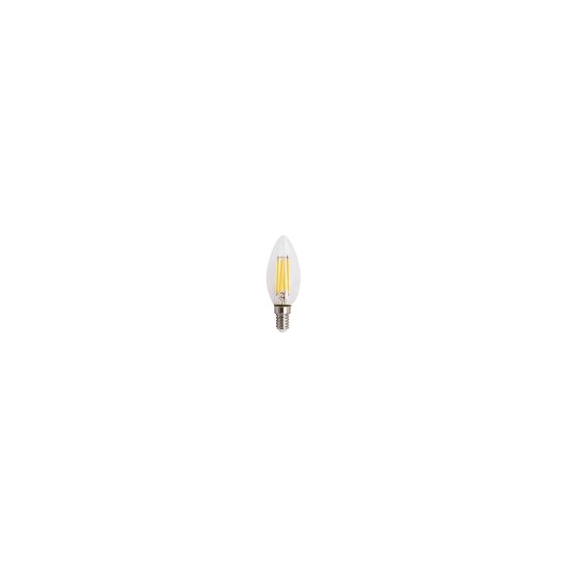 LED Filament Kerzenlampe McShine "Filed", E14, 6W, 600 lm, warmweiß, dimmbar