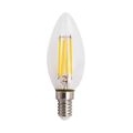 LED Filament Kerzenlampe McShine "Filed", E14, 6W, 600 lm, warmweiß, dimmbar