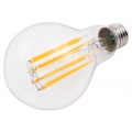 LED Filament Glühlampe McShine "Filed", E27, 18W, 2500lm, warmweiß, klar