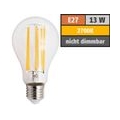 LED Filament Glühlampe McShine "Filed", E27, 13W, 1800lm, warmweiß, klar