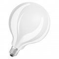 OSRAM LED Star GLOBE125, matte Filament LED-Lampe in Globe Form mit 125mm Durchmesser, E27 Sockel, Kaltweiß (4000K), 2452 Lumen,