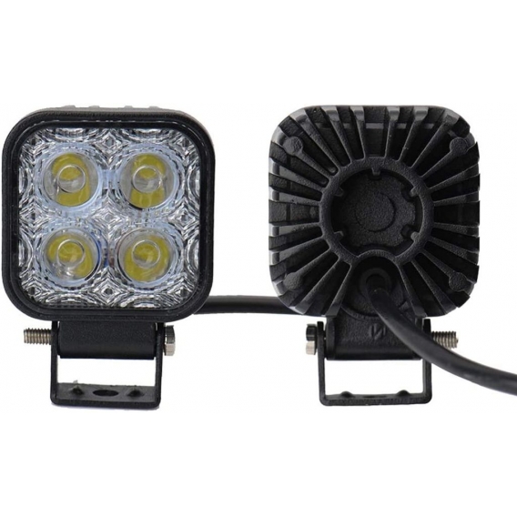 Greenmigo 2 X 12W LED Lampe Square Scheinwerfer Kaltweiß Spot IP67 Arbeitsscheinwerfer from Deutsche Lokal Warenhaus