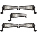 Greenmigo 5 X 120W Led Arbeitsscheinwerfer Light Bar Arbeitslicht Flood Zusatzscheinwerfer 60 Grad Kaltweiß 6000-6500K 12-24V 10